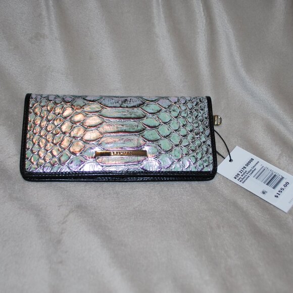 NWT Brahmin Small Caroline & Ady Wallet in Mulberry Potion - Picture 9 of 11